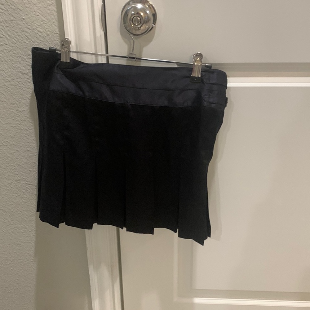 Black Joie Pleated Skirt